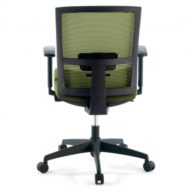 ergonomic chair green black frame mesh 1d adjustable armrests lumbar support 7