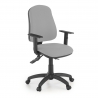 Office chair with armrests Reload, upholstered, suitable for 8-hour use