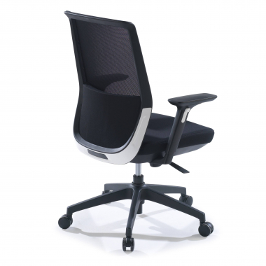 office chair black red gray frame mesh 3d adjustable armrests 6