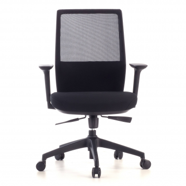 office chair black red gray frame mesh 3d adjustable armrests 4