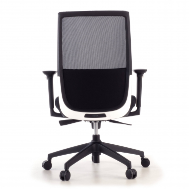 office chair black red gray frame mesh 3d adjustable armrests 7