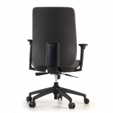 office chair black upholstered fabric fabric 3d adjustable armrests 6