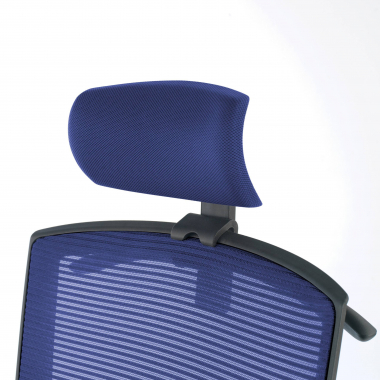 ergonomic chair blue black frame headrest mesh 1d adjustable armrests lumbar support headrest 9