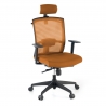 Ergonomic office chair Akira with headrest