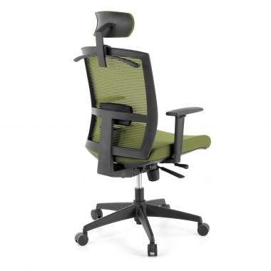 ergonomic chair green black frame headrest mesh 1d adjustable armrests lumbar support headrest 7
