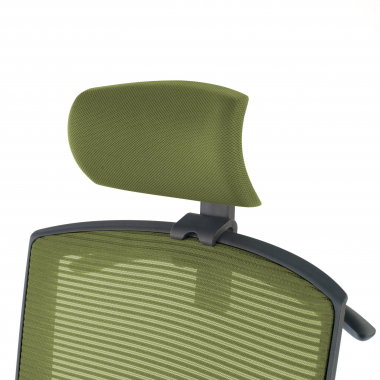 ergonomic chair green black frame headrest mesh 1d adjustable armrests lumbar support headrest 9