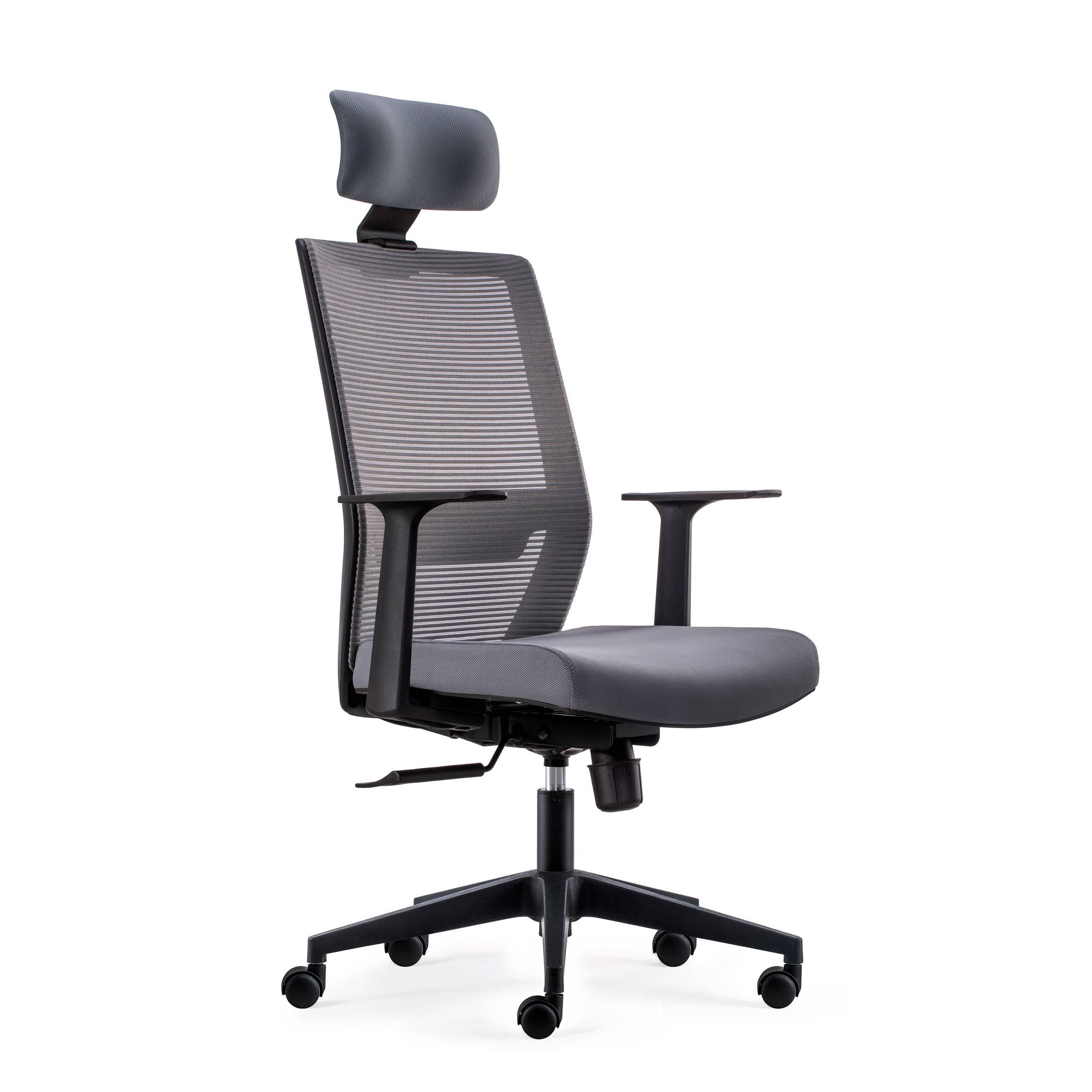 Kana Swivel Office Chair, Adjustable Arms, Headrest