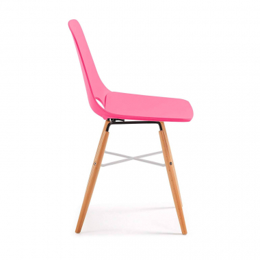 junior chair red joy plastic no armrests 3