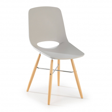 junior chair gray joy plastic no armrests 1