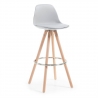 Bar Stool Norway with Metal Legs, Modern Design