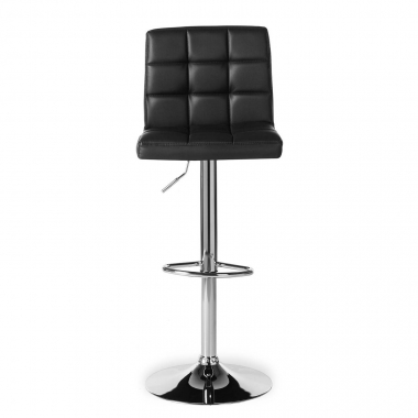 kitchen stool black eliot synthetic leather no armrests 3