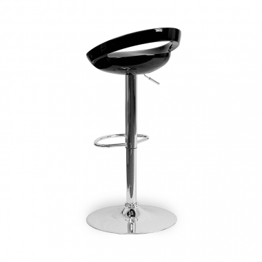 kitchen stool black danko plastic no armrests 7
