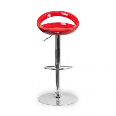 kitchen stool red danko plastic no armrests 3