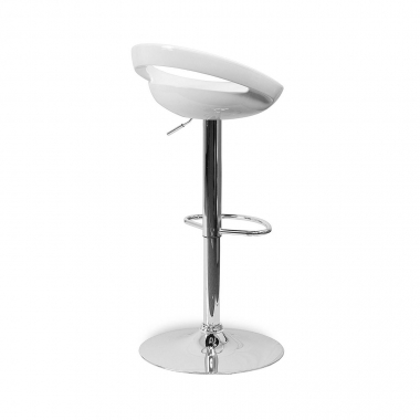 kitchen stool white danko plastic no armrests 8