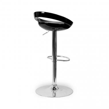 kitchen stool black danko plastic no armrests 8
