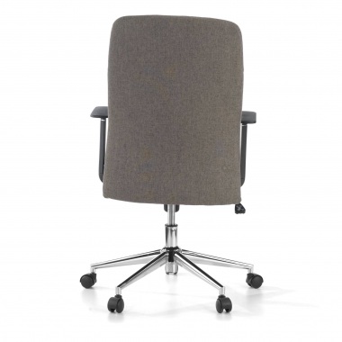 office chair black smith fabric fixed armrests 8