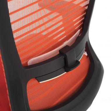 office chair red tesla mesh 3d adjustable armrests lumbar support headrest 6