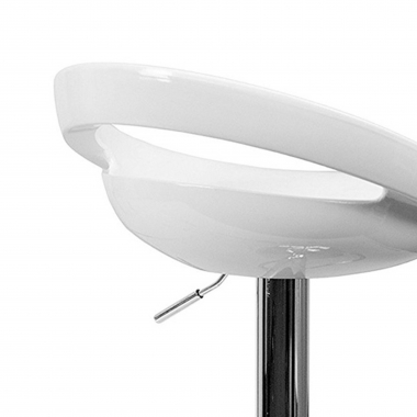 kitchen stool white danko plastic no armrests 4