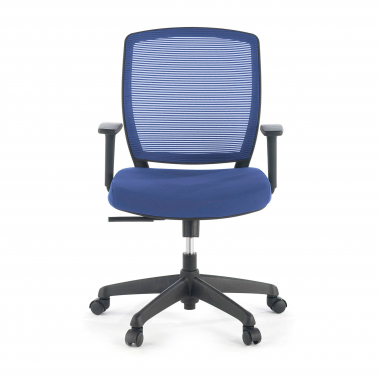 swivel chair blue chair black frame mesh 1d adjustable armrests 3