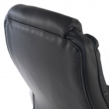 office chair black baltimore synthetic leather upholstered armrests 7