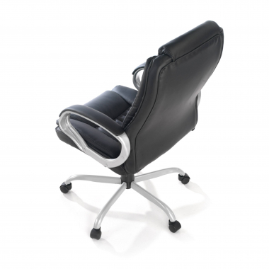 office chair black baltimore synthetic leather upholstered armrests 8