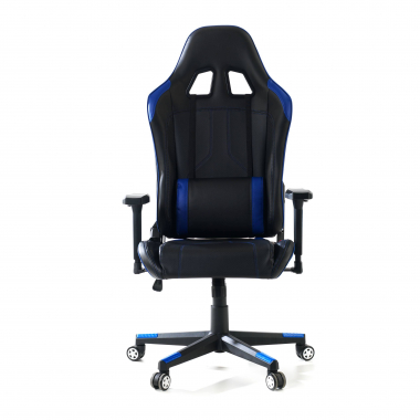 gaming chair blue gaming chair synthetic leather 3d adjustable armrests 3