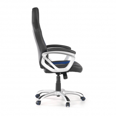 gaming chair blue dakar synthetic leather fixed armrests 6