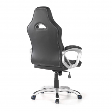 gaming chair blue dakar synthetic leather fixed armrests 7