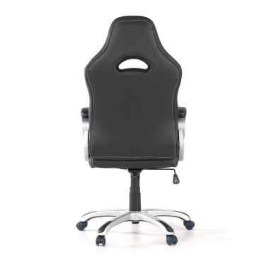 gaming chair blue dakar synthetic leather fixed armrests 8