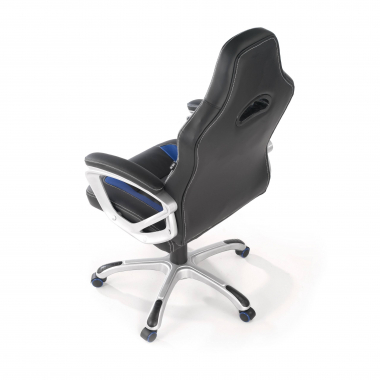 gaming chair blue dakar synthetic leather fixed armrests 9