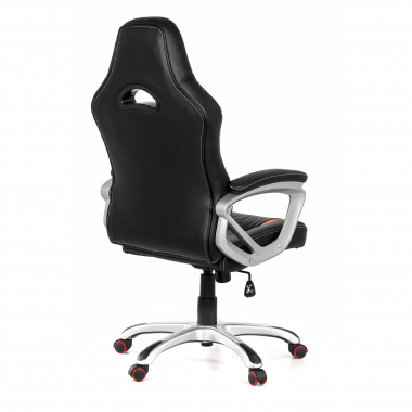 gaming chair red dakar synthetic leather fixed armrests 6