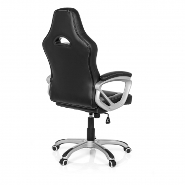 gaming chair white dakar synthetic leather fixed armrests 6