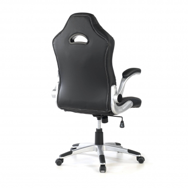 gaming chair red lotus synthetic leather flip up armrests 8