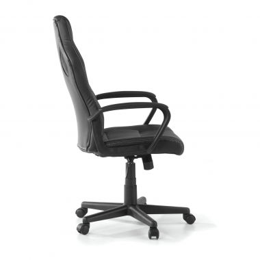 gaming chair gray montmelo synthetic leather fixed armrests 6