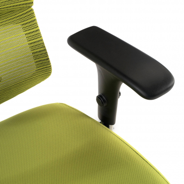 ergonomic chair green energy mesh 1d adjustable armrests double lumbar support 5