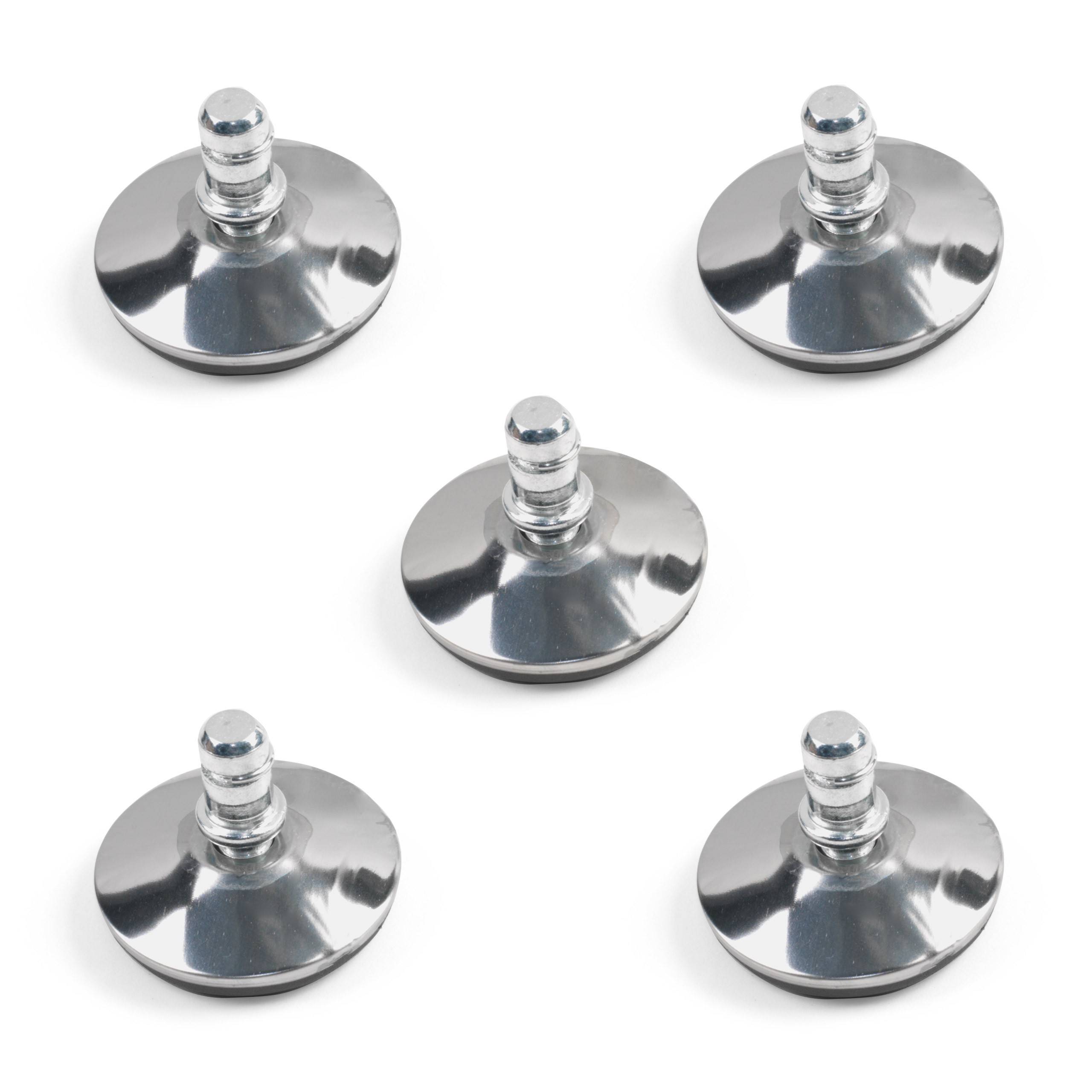 Set of non-slip stoppers for office chair