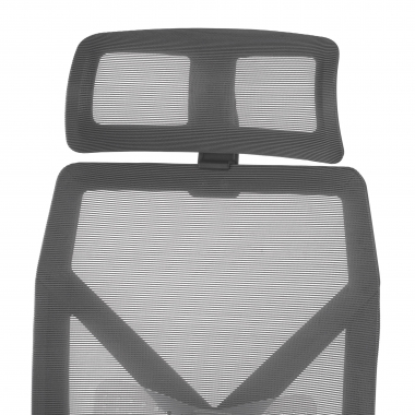 office chair gray neo mesh fixed armrests headrest extendable footrest 7