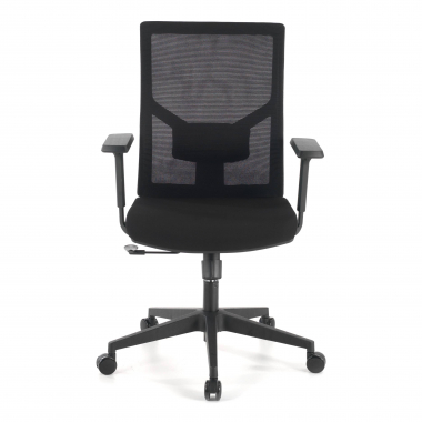 ergonomic chair black black frame headrest mesh 1d adjustable armrests lumbar support 4