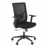 Ergonomic Office Chair Verdi white with headrest, adjustable arms