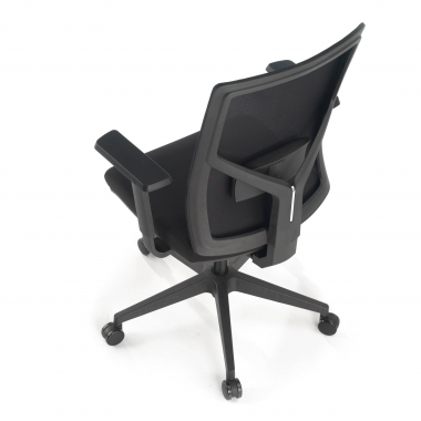 ergonomic chair black black frame headrest mesh 1d adjustable armrests lumbar support 9