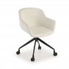Ores Swivel Chair, with wheels, Modern Design, Faux leather