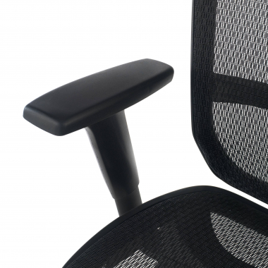 home office chair black dover mesh 1d adjustable armrests headrest 5