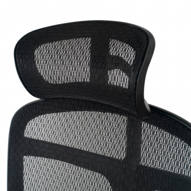 home office chair black dover mesh 1d adjustable armrests headrest 8