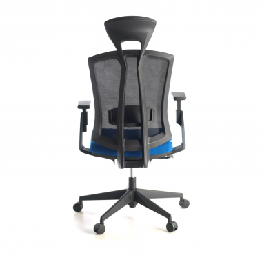 ergonomic chair blue ridley mesh 3d adjustable armrests lumbar support headrest 7