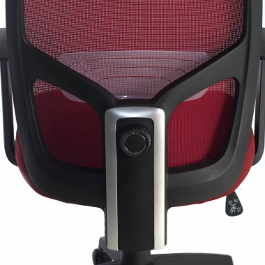 office chair red argos mesh fixed armrests headrest 5