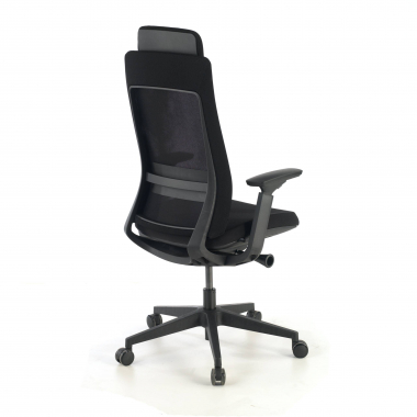 ergonomic chair black black frame fabric 3d adjustable armrests 8