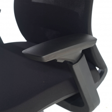ergonomic chair black black frame fabric 3d adjustable armrests 6