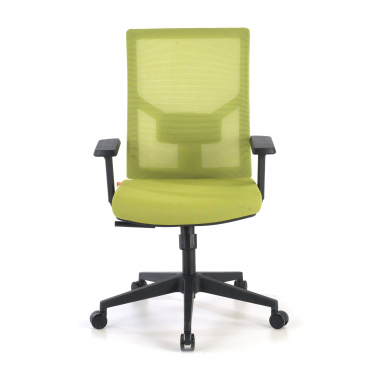 ergonomic chair green black frame headrest mesh 1d adjustable armrests lumbar support 4