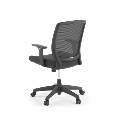 swivel chair black chair black frame mesh 1d adjustable armrests 8