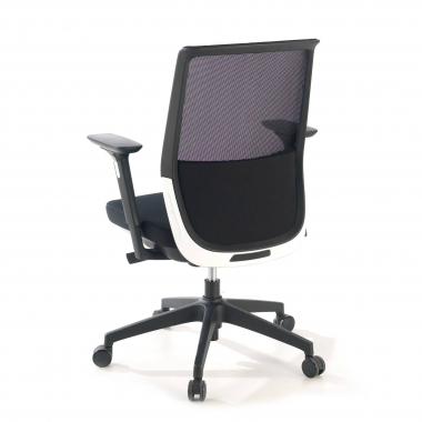 office chair black red gray frame mesh 3d adjustable armrests 8